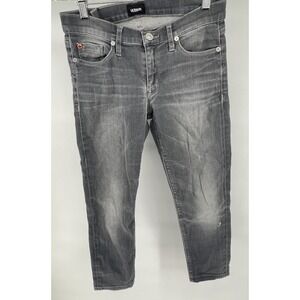 Hudson Jeans Size 28 Womens Krista Super‎ Skinny Grey Denim